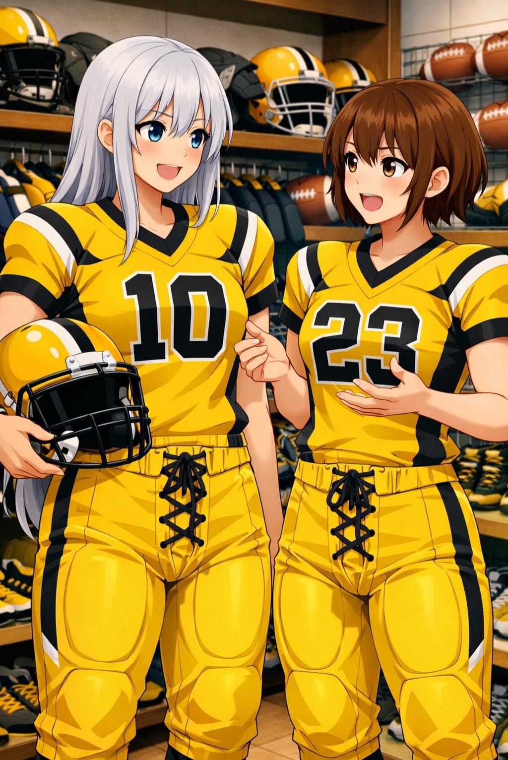 🏈泥まみれの女子アメフト 162