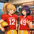 🏈泥まみれの女子アメフト 162 9枚目