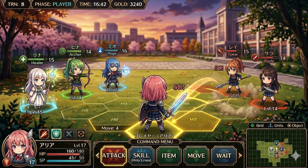 架空の戦略ゲーム