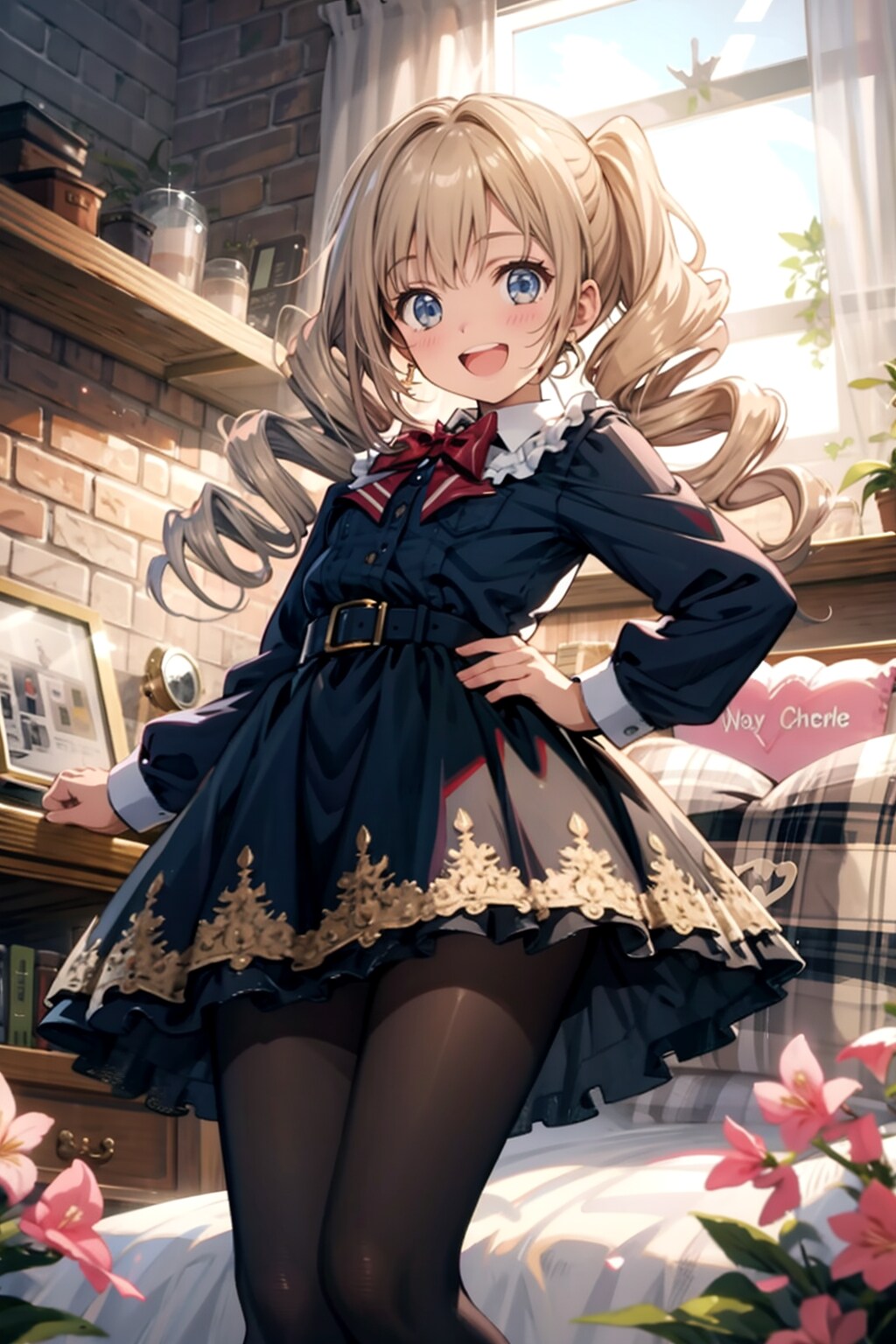 (i2i)TOPAZ 金髪ドリルと室内咲きの桜