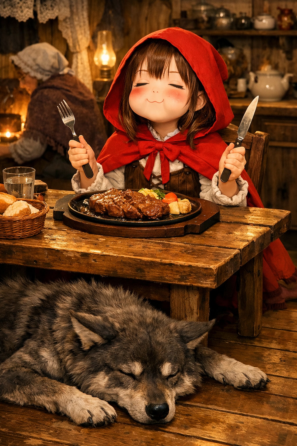 料理上手なお婆さん