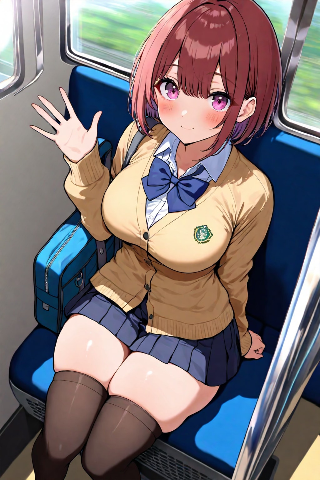 おはよ〜 | の人気AIイラスト・グラビア