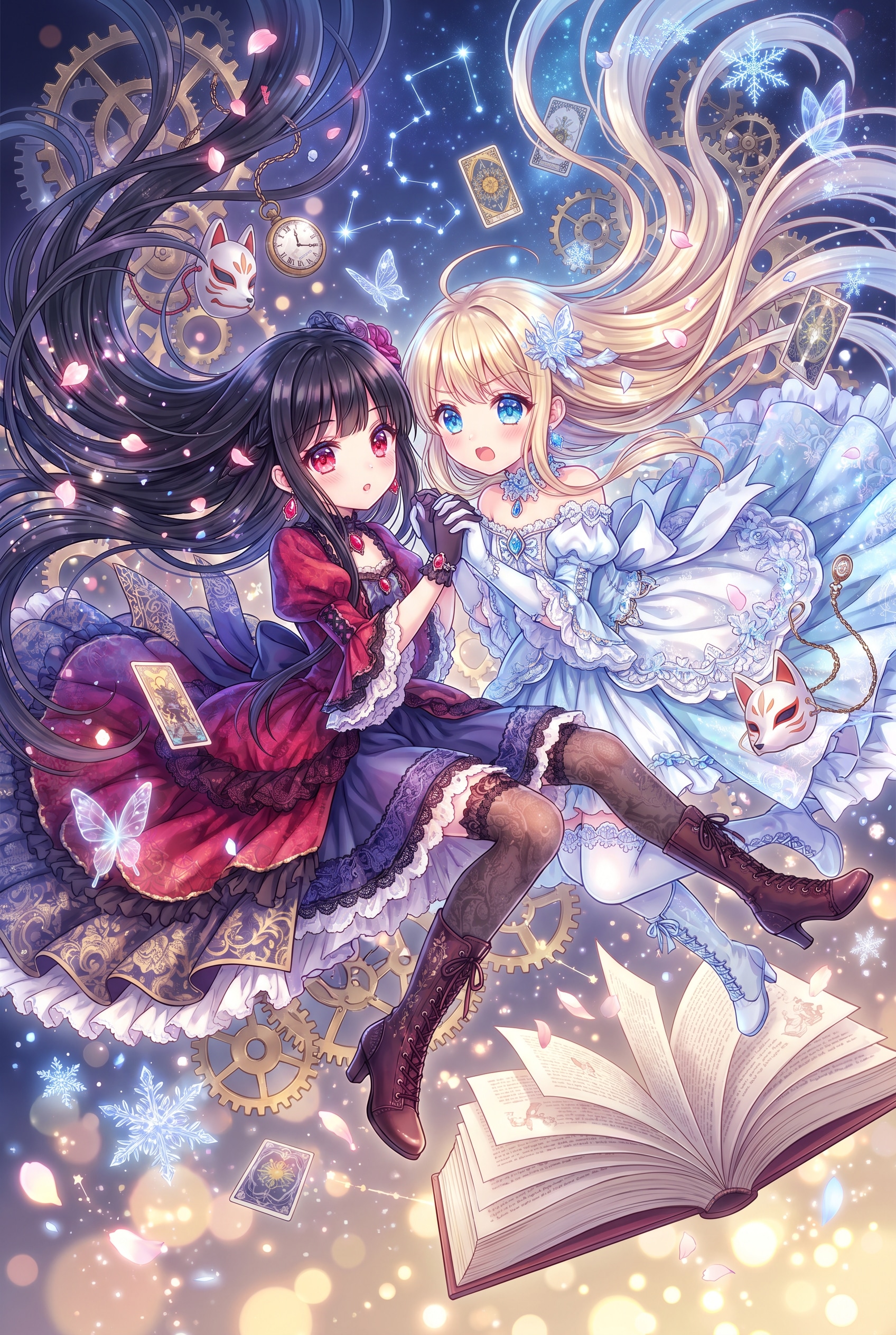 蒼夜歯車幻想譚 | の人気AIイラスト・グラビア