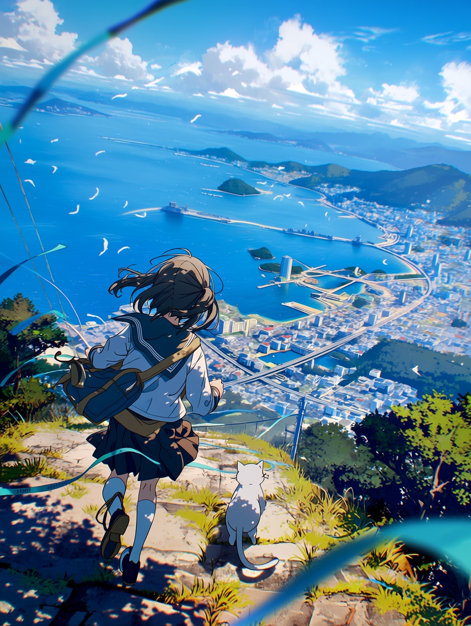 登校 | の人気AIイラスト・グラビア