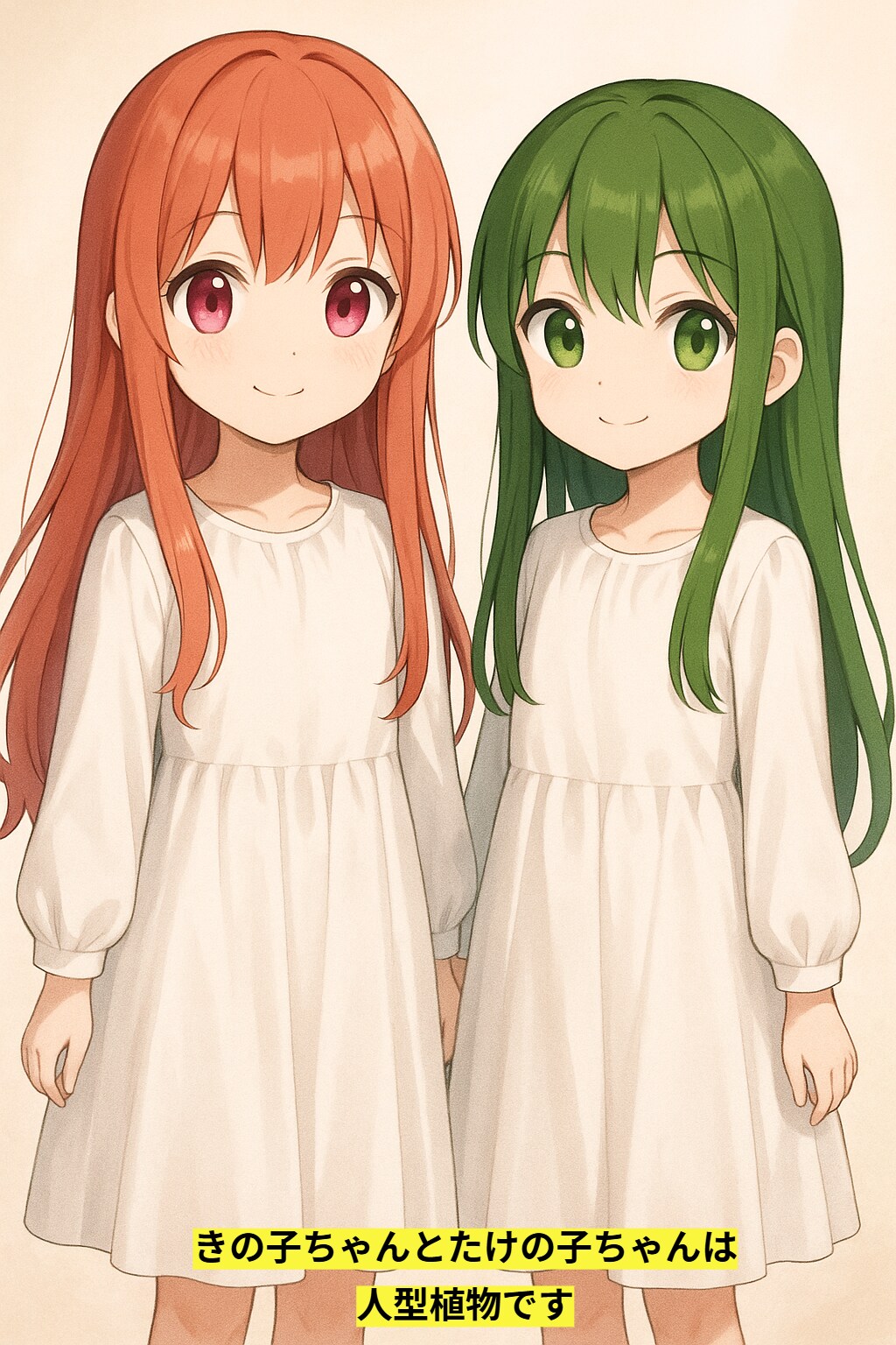 05/09の　きの子ちゃんとたけの子ちゃん