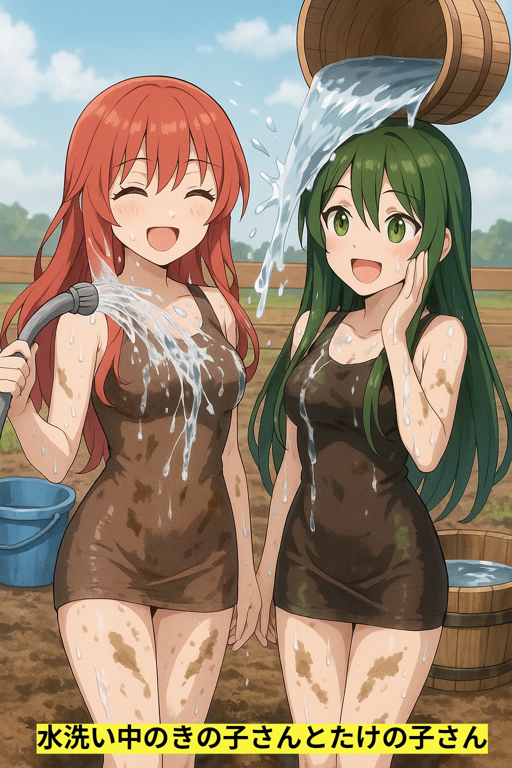 05/09の　きの子ちゃんとたけの子ちゃん