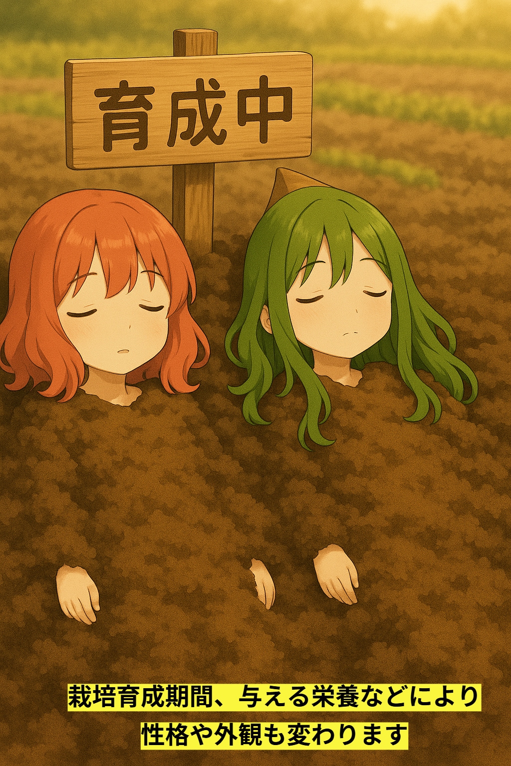 05/09の　きの子ちゃんとたけの子ちゃん