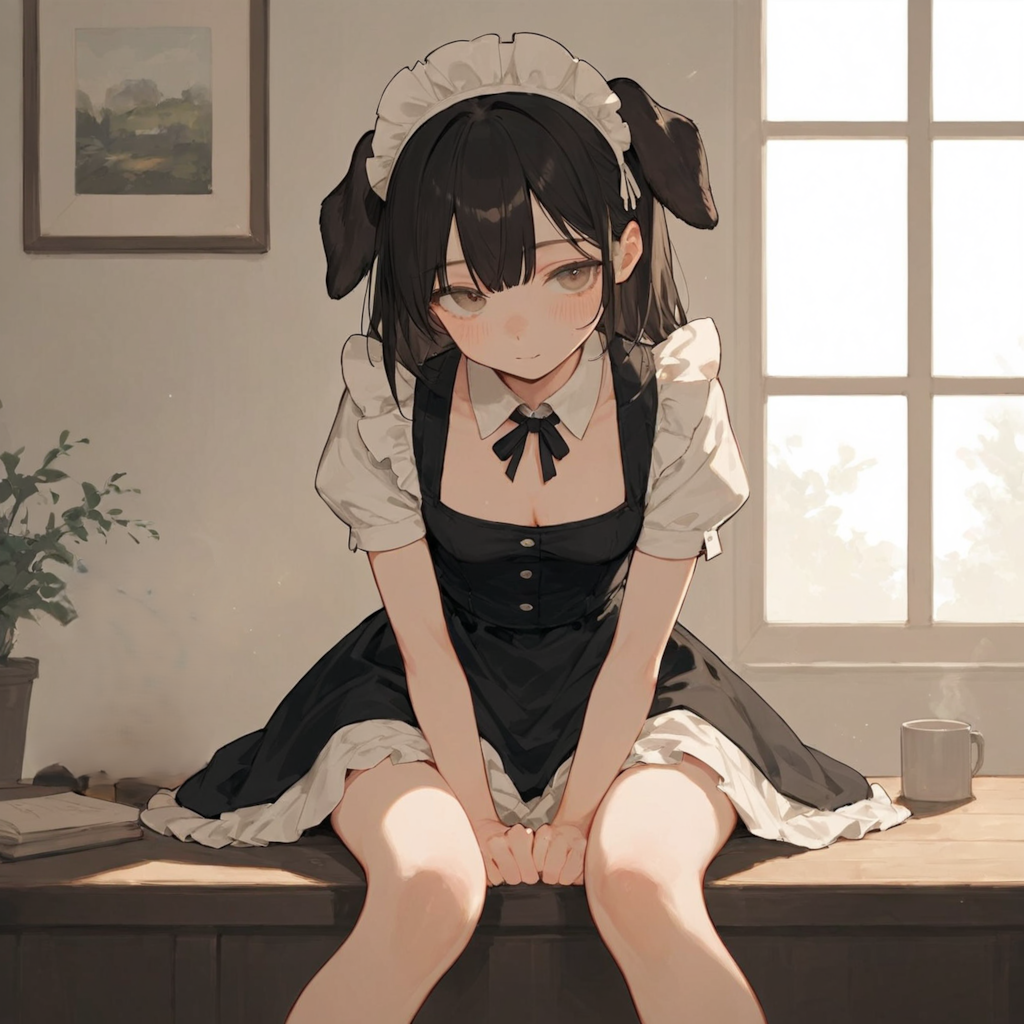 犬耳メイドさん