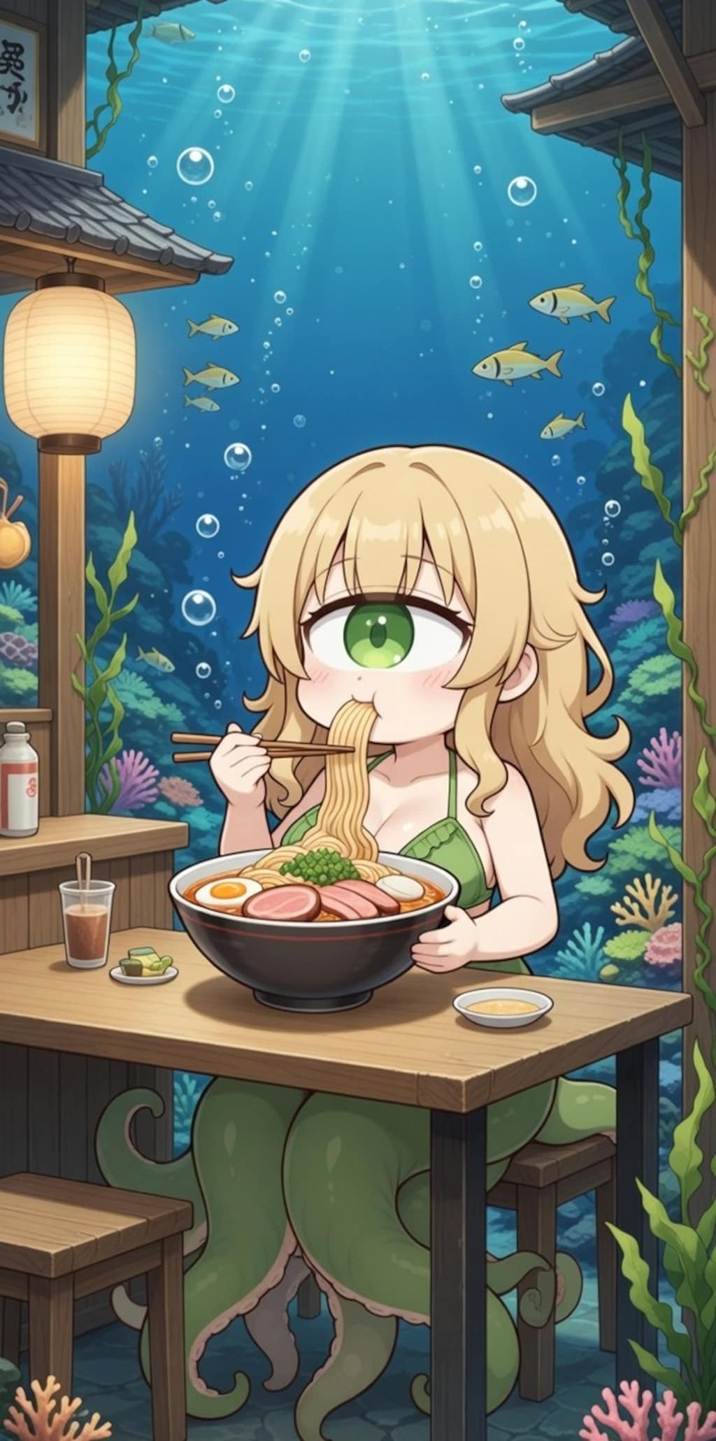 単眼スキュラちゃん　ラーメン