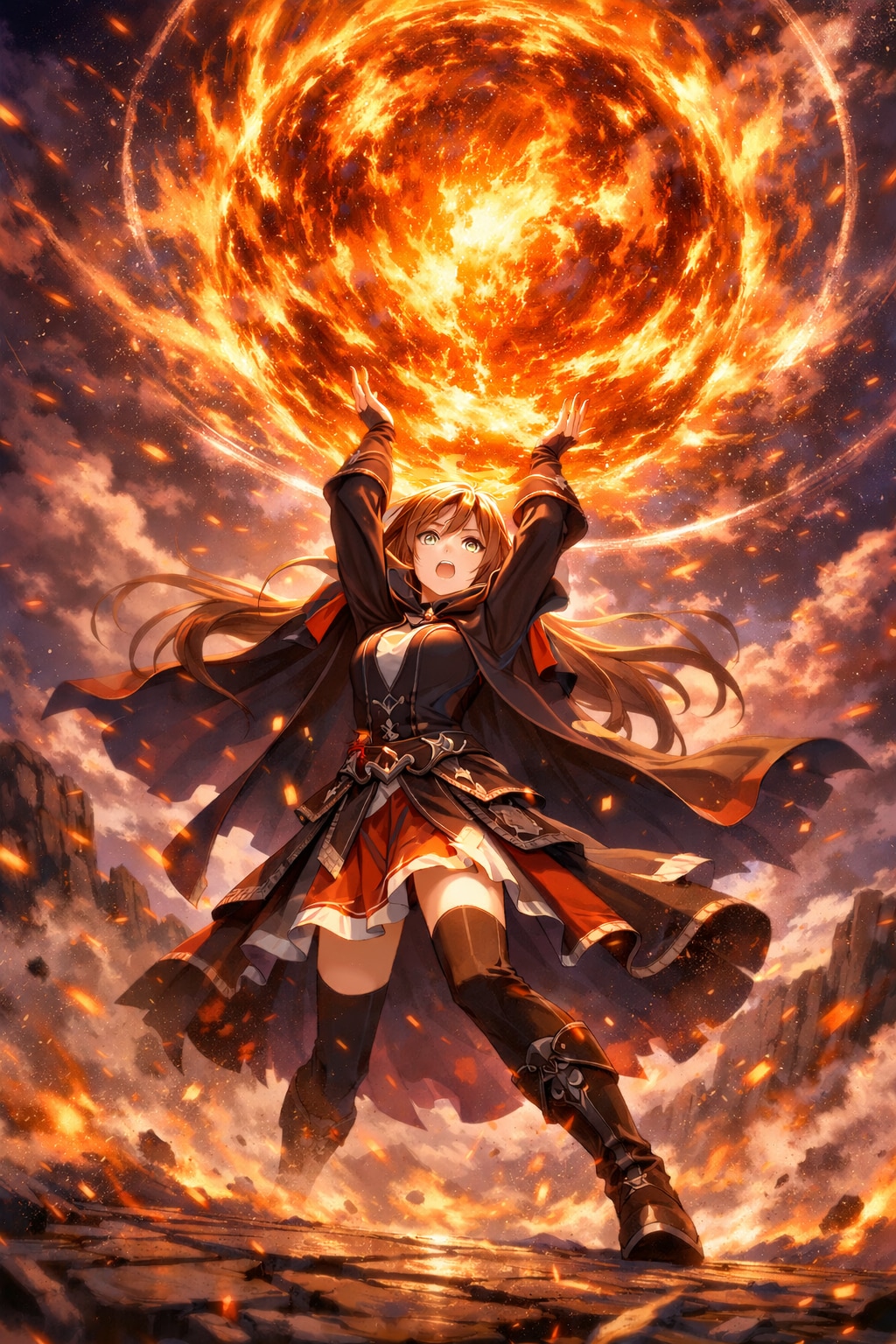 ファイアボール | の人気AIイラスト・グラビア