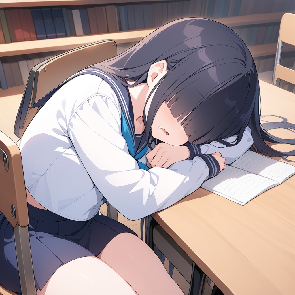 ドクショゾッコウフカメカクレガール