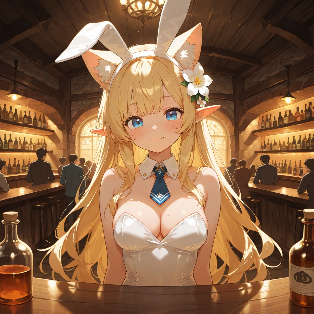 ねこみみエルフバニーさん