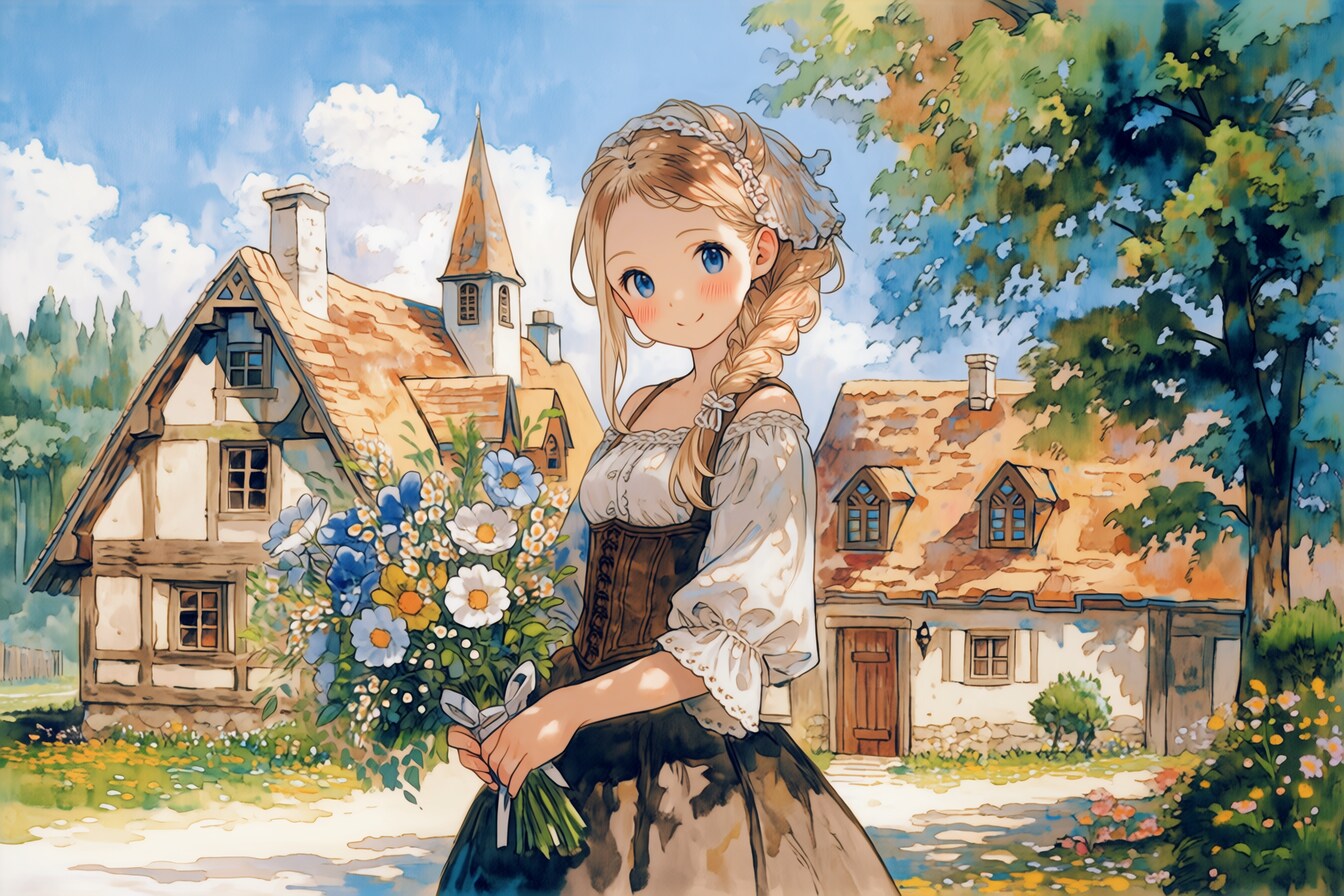 村娘101 | の人気AIイラスト・グラビア