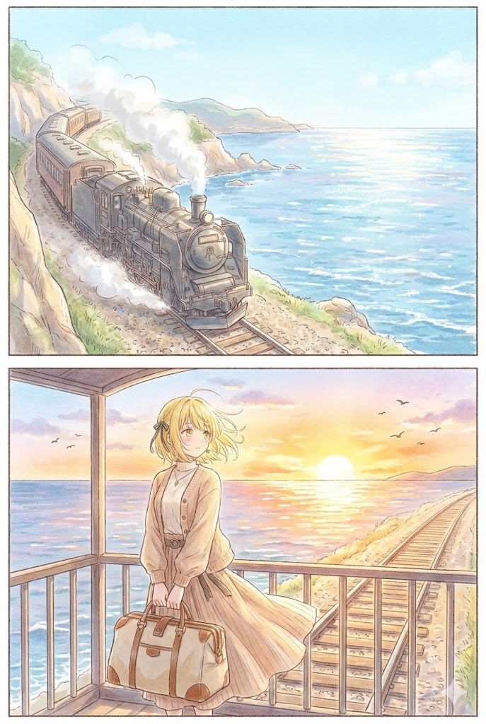 当てのない旅路 | の人気AIイラスト・グラビア