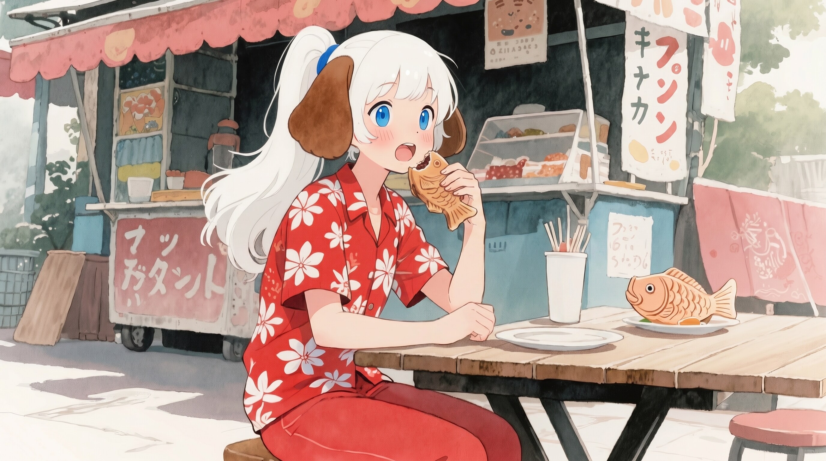 たいやきいただきマース！