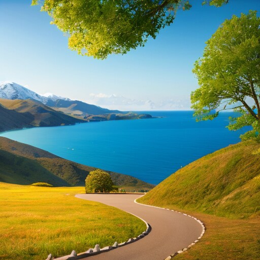 どこまでも続く道 | の人気AIイラスト・グラビア