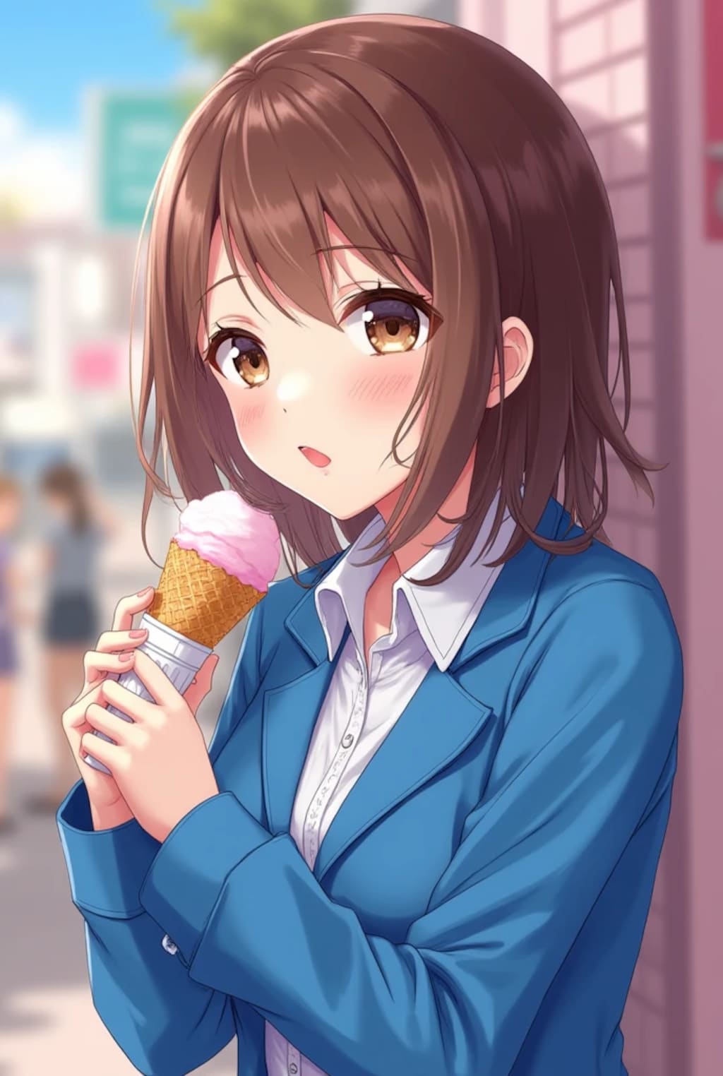 ソフトクリームに目がない私