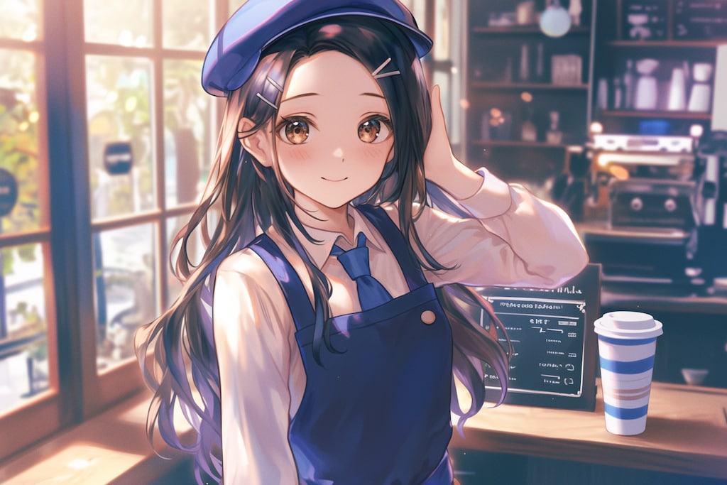 カフェのお姉さん☕✨126