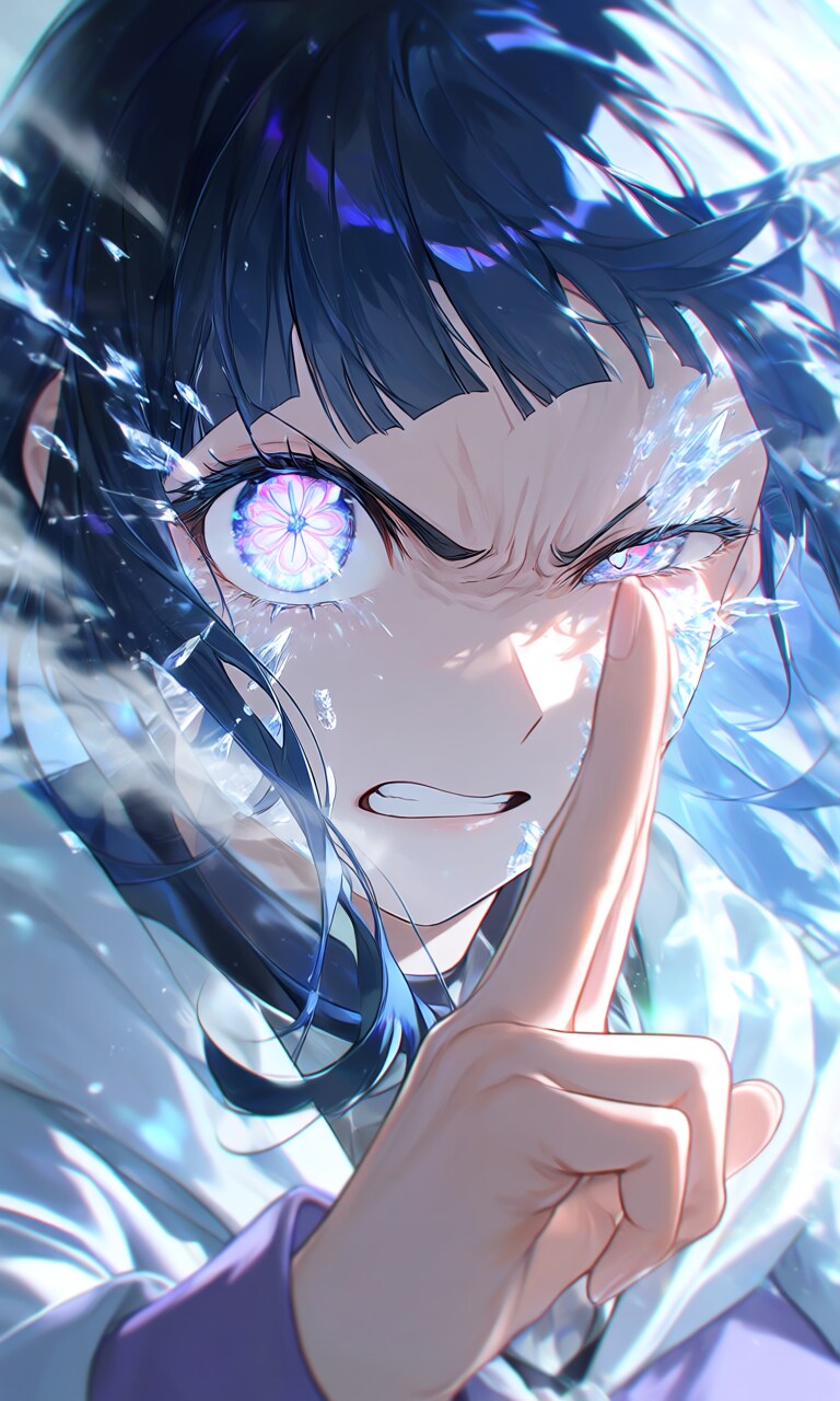 NARUTO女性キャラの写輪眼