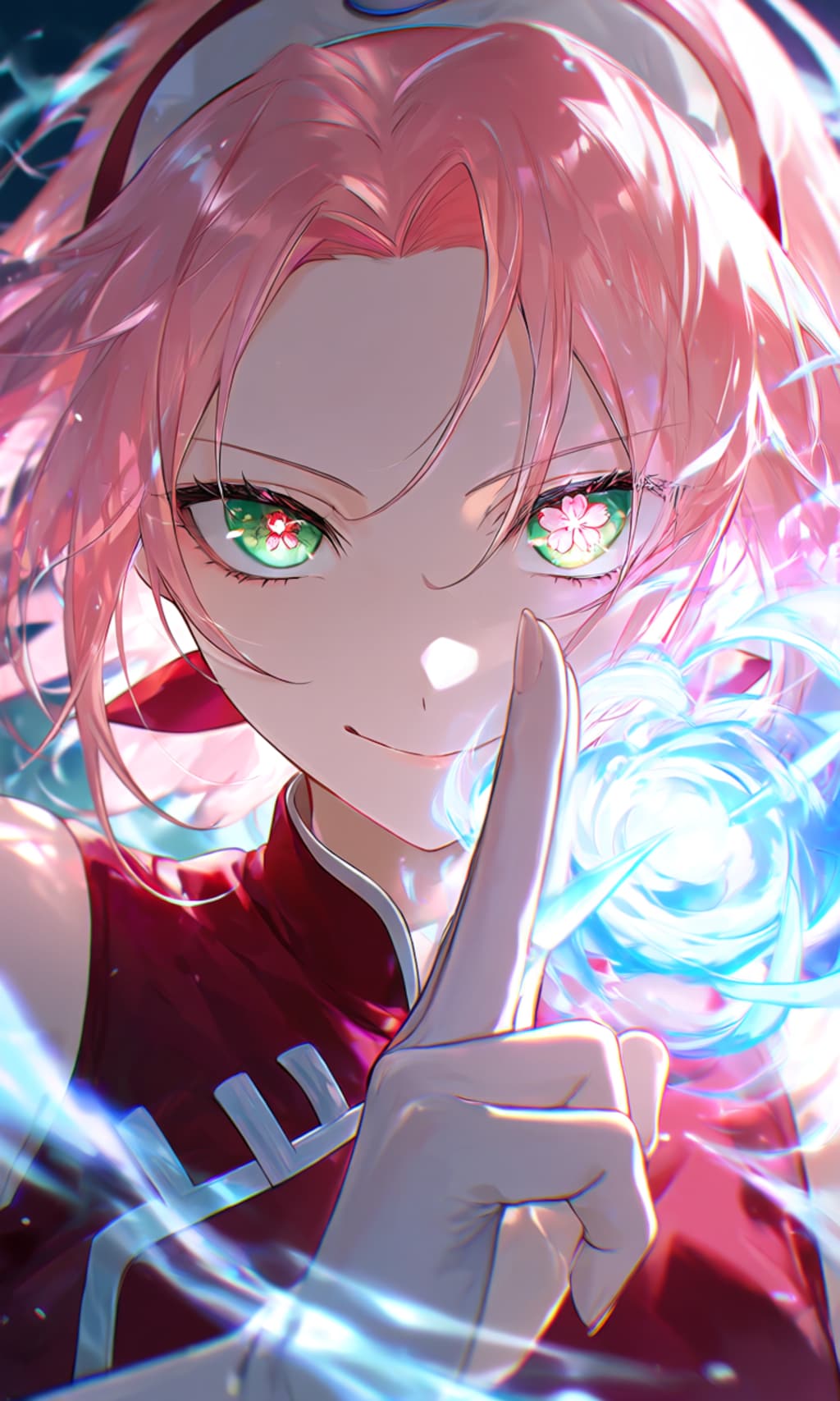 NARUTO女性キャラの写輪眼