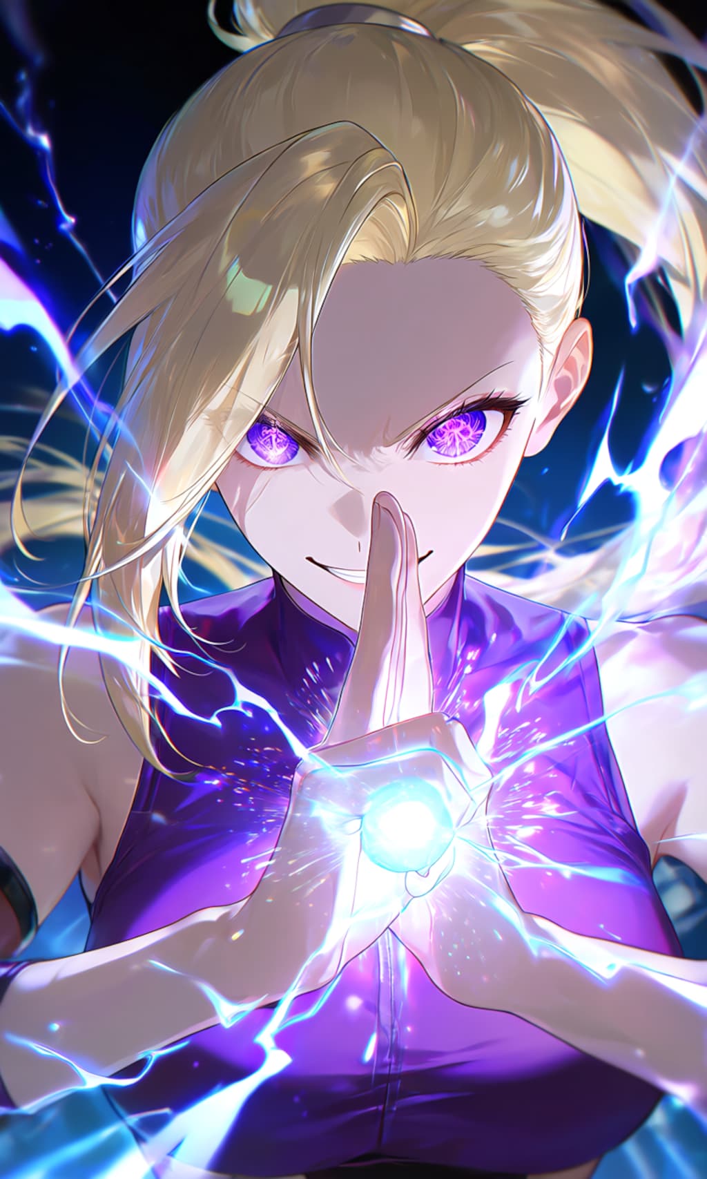 NARUTO女性キャラの写輪眼