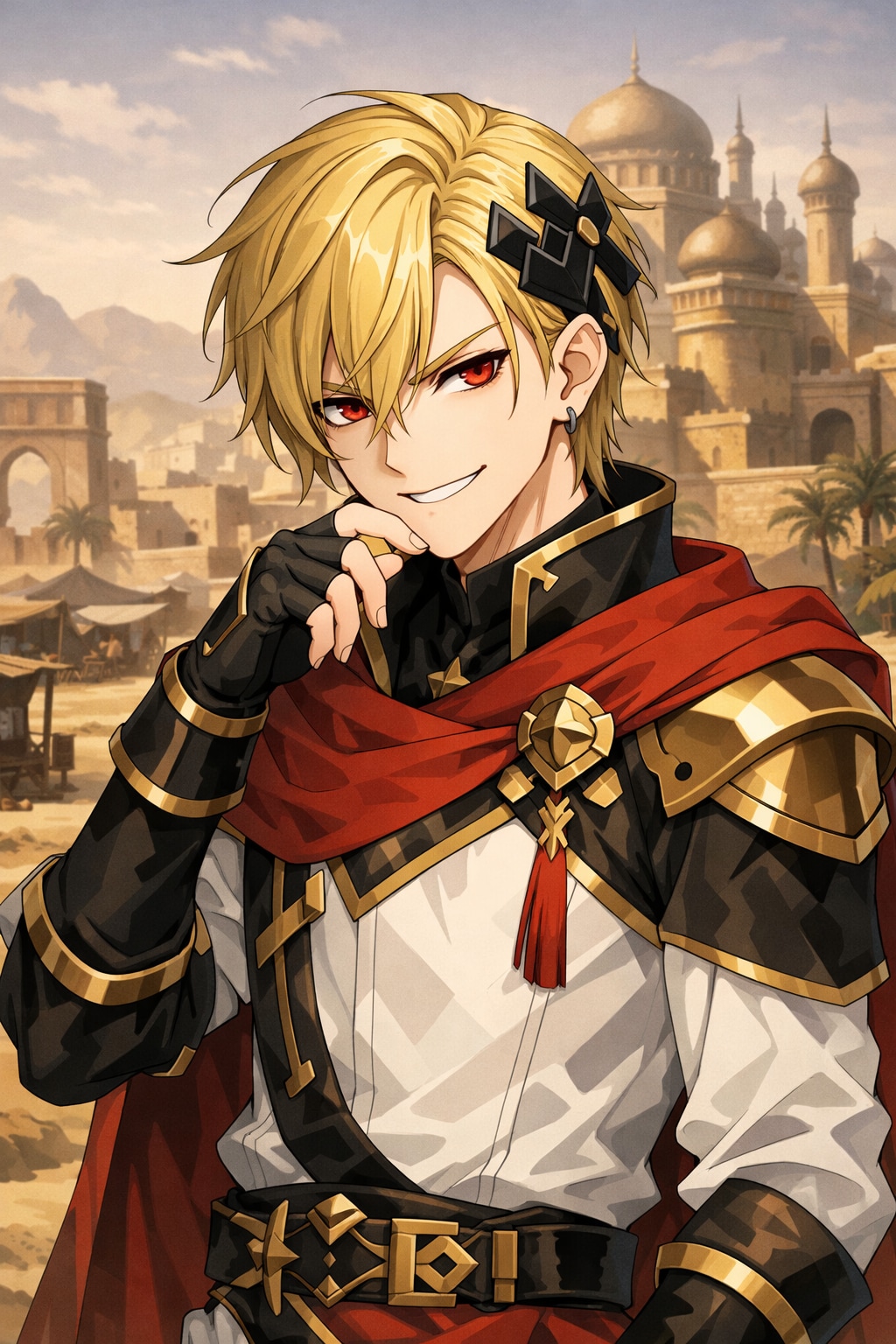 砂漠の王子ダリウス | の人気AIイラスト・グラビア