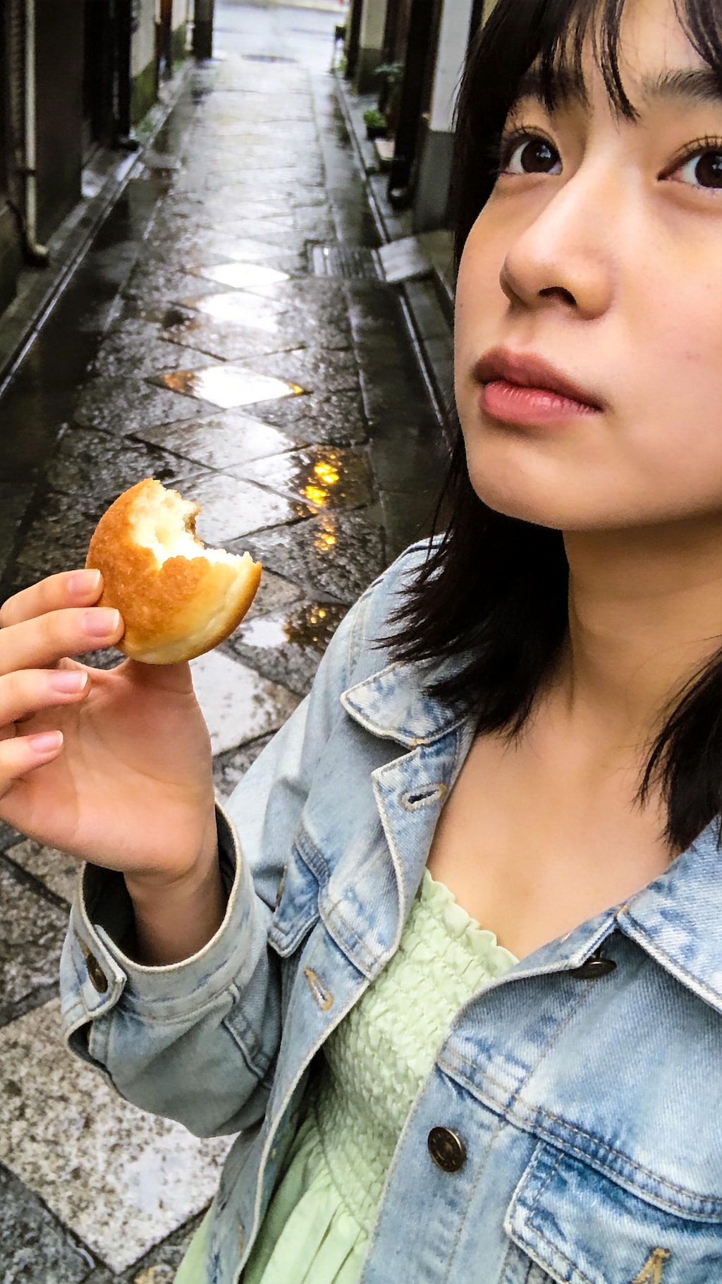 A Taste of Spring in Her Hands