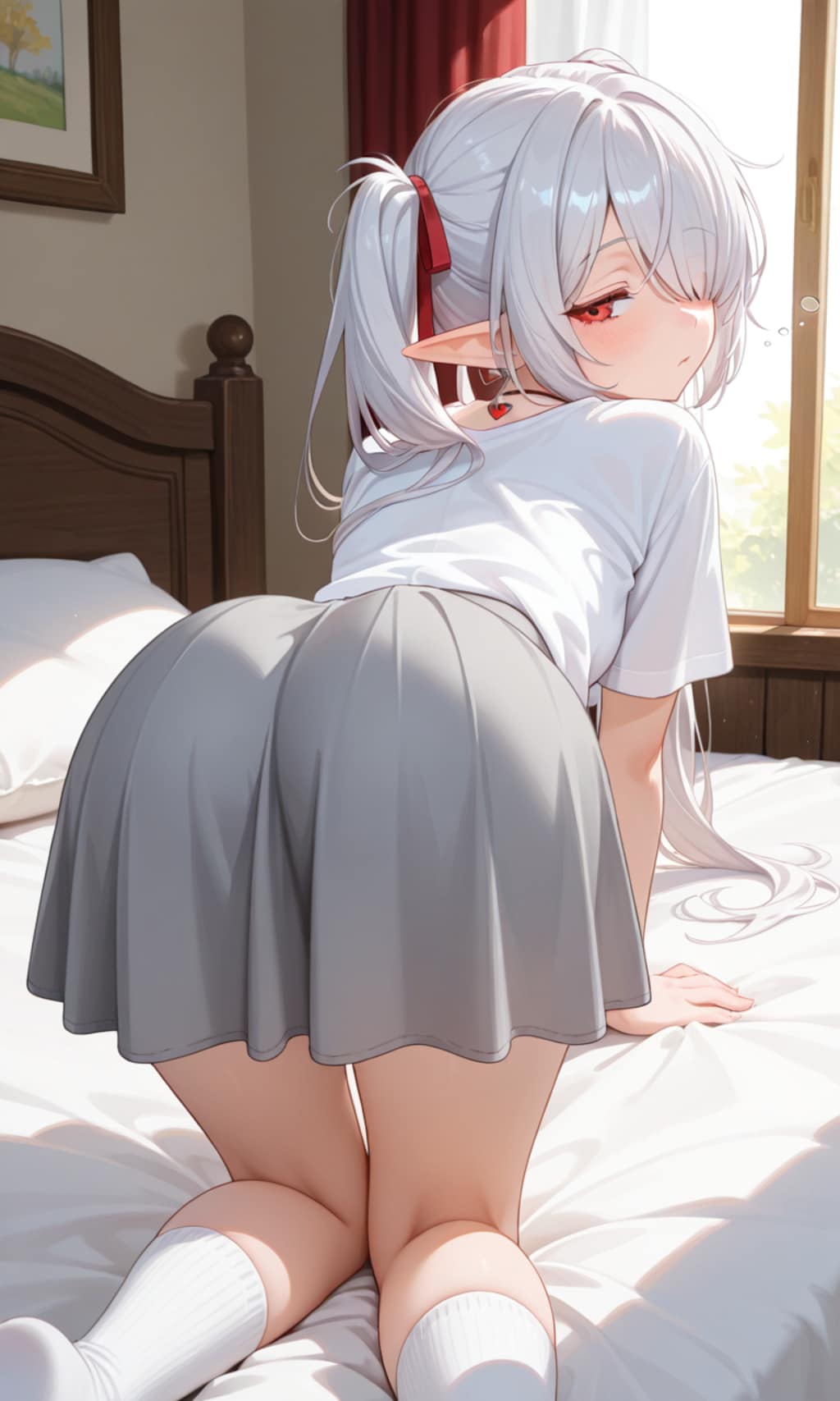 寝ぼ尻シロネさん