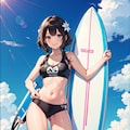 少女サーファー　２ 7枚目