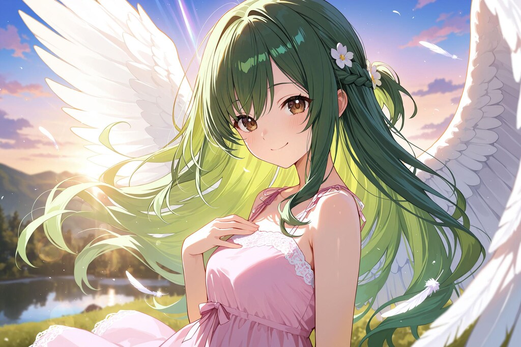 天使さん頑張ります