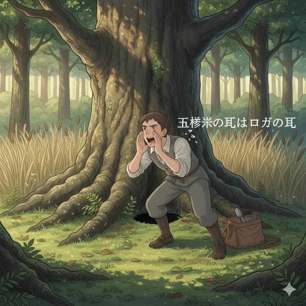 王様の耳はロバの耳