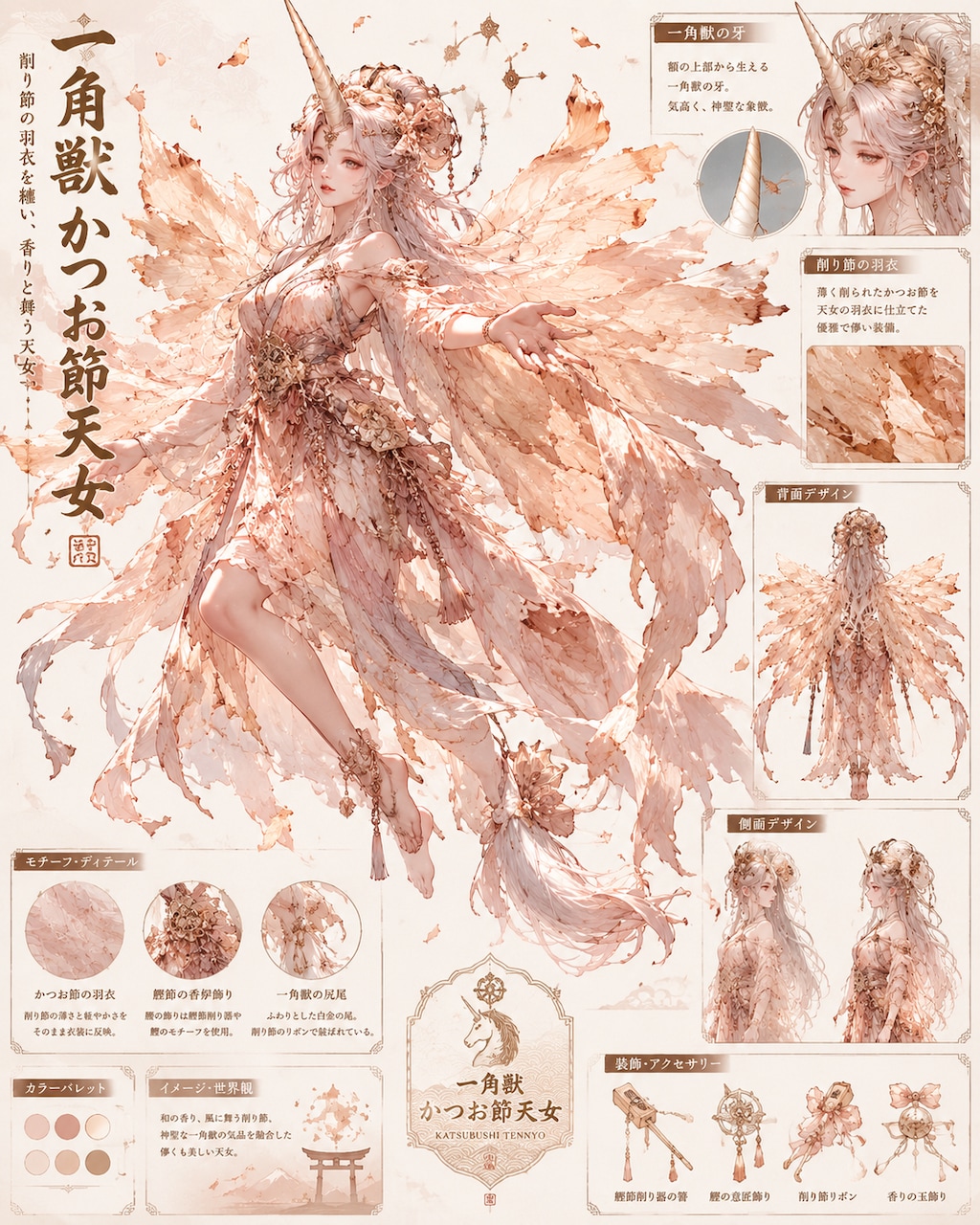 相談役室祝福担当 一角獣かつお節天女 カツミア