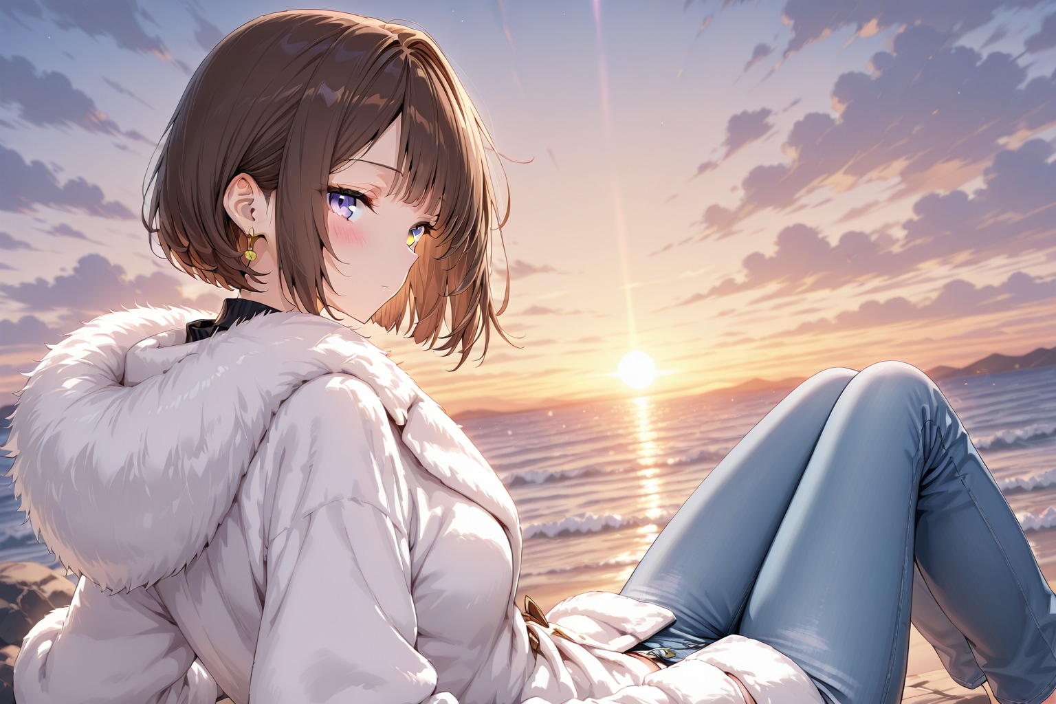 初日の出 | の人気AIイラスト・グラビア