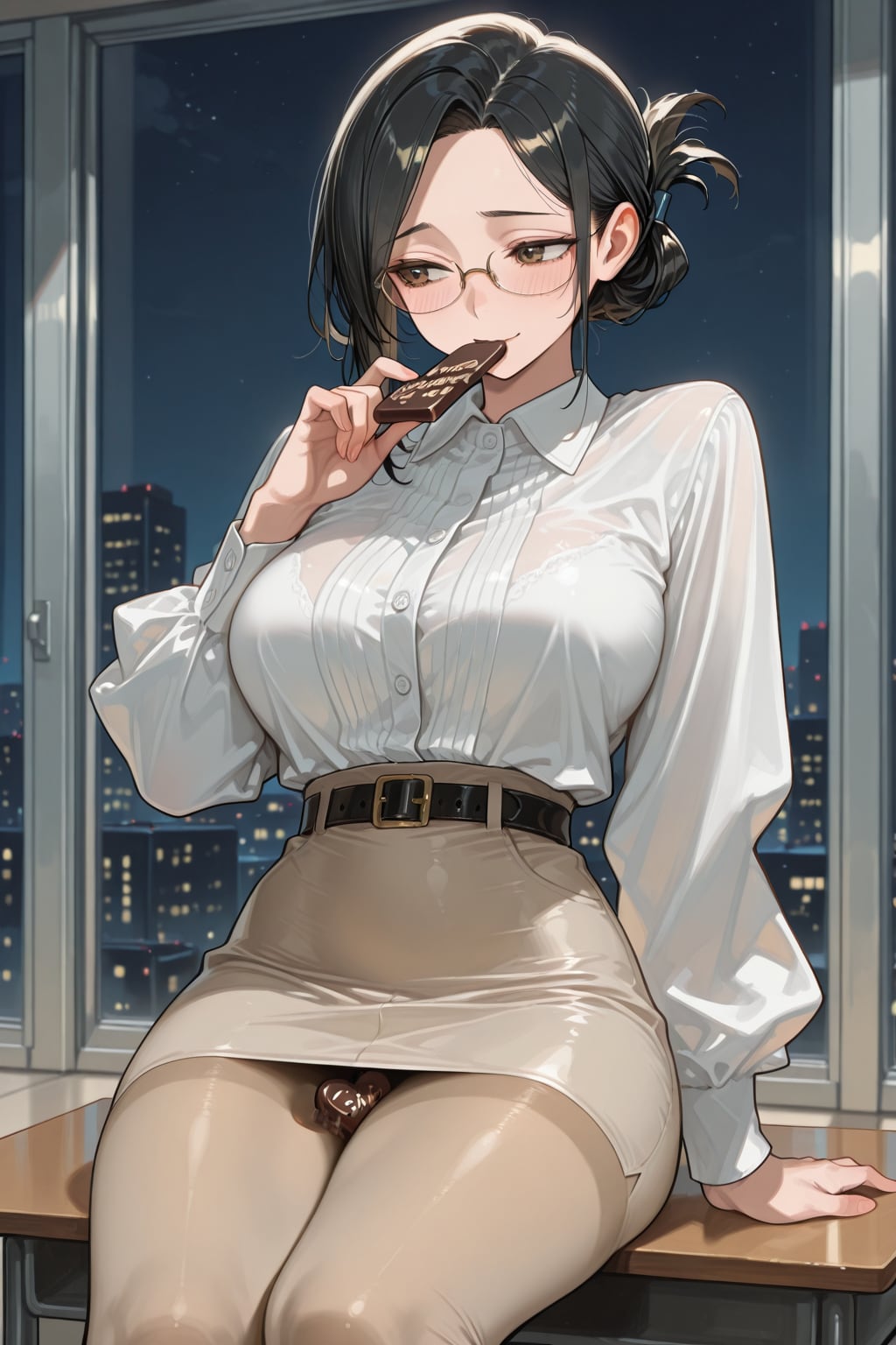 食べ物で遊んではいけませんinバレンタインデー