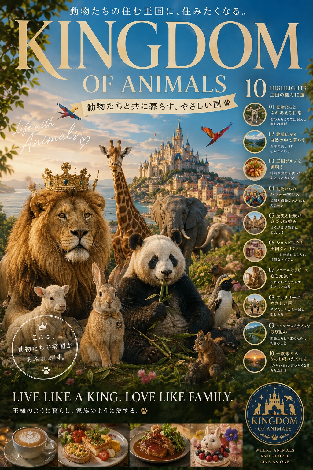 動物王国 | の人気AIイラスト・グラビア