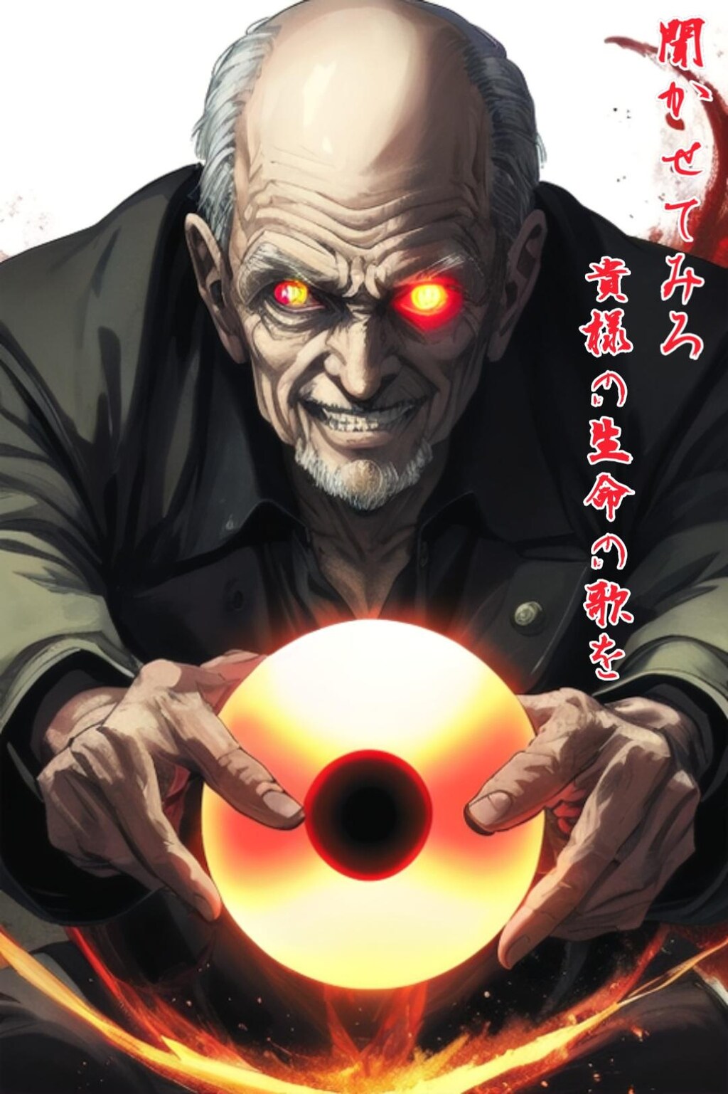 【老人】魂を録音する老人