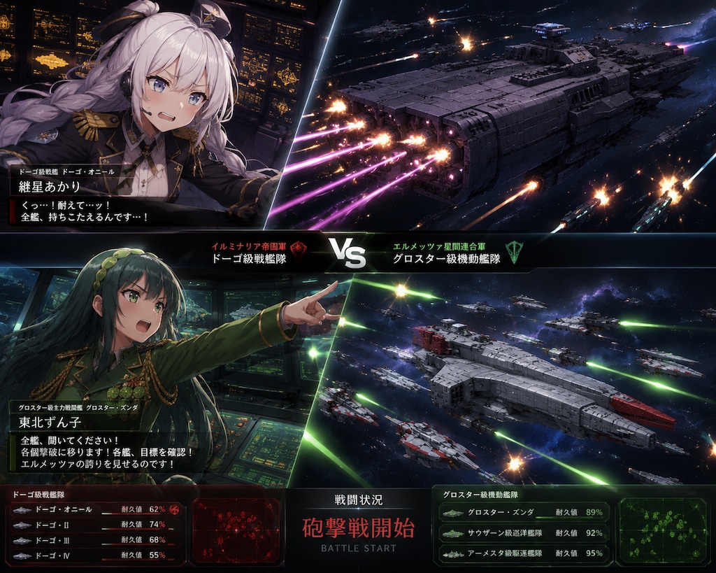 麗しき提督の宇宙艦隊戦