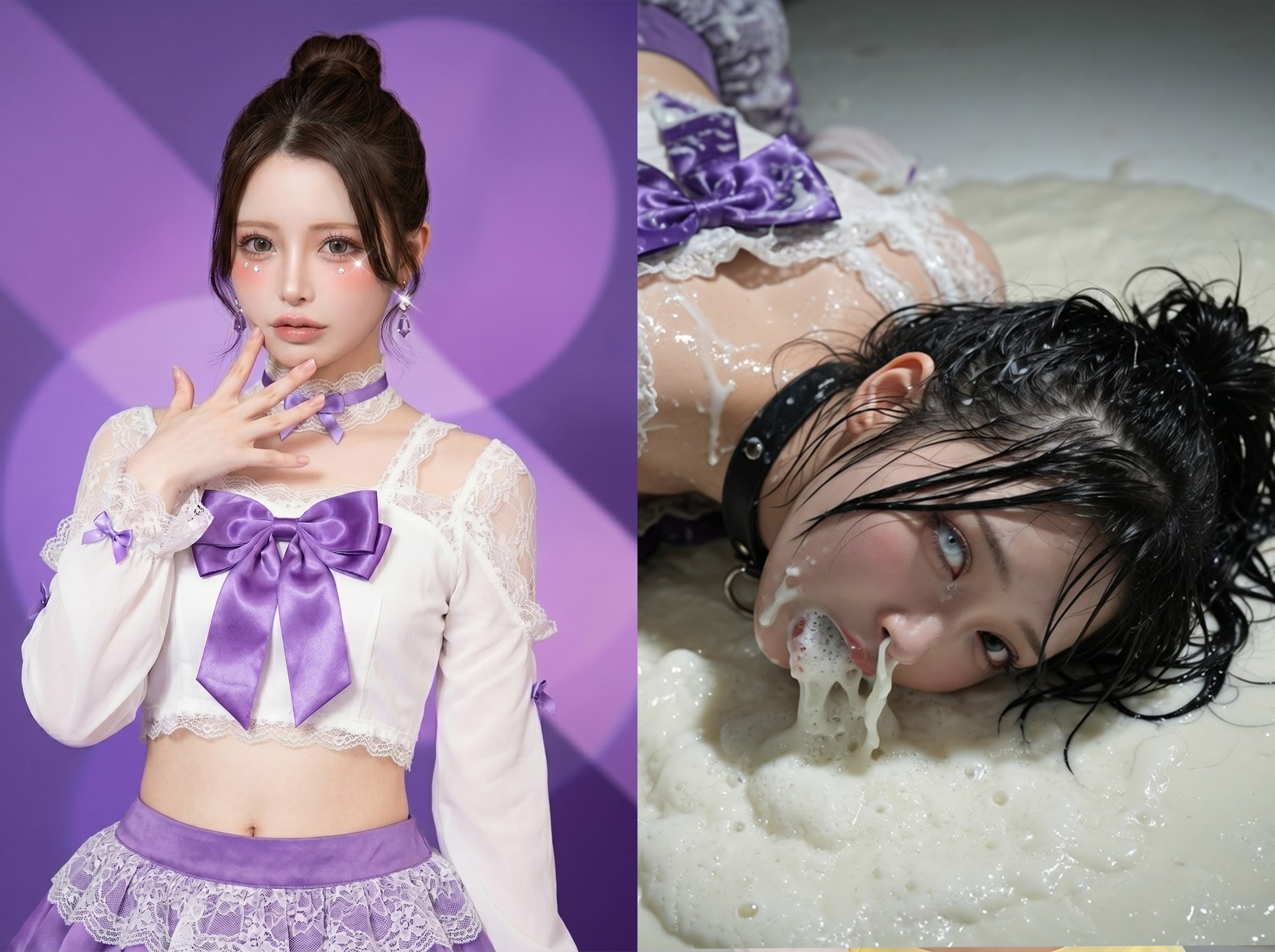 【地下アイドル】ぶっ壊されチェキまとめ【喜咲アゲハ】