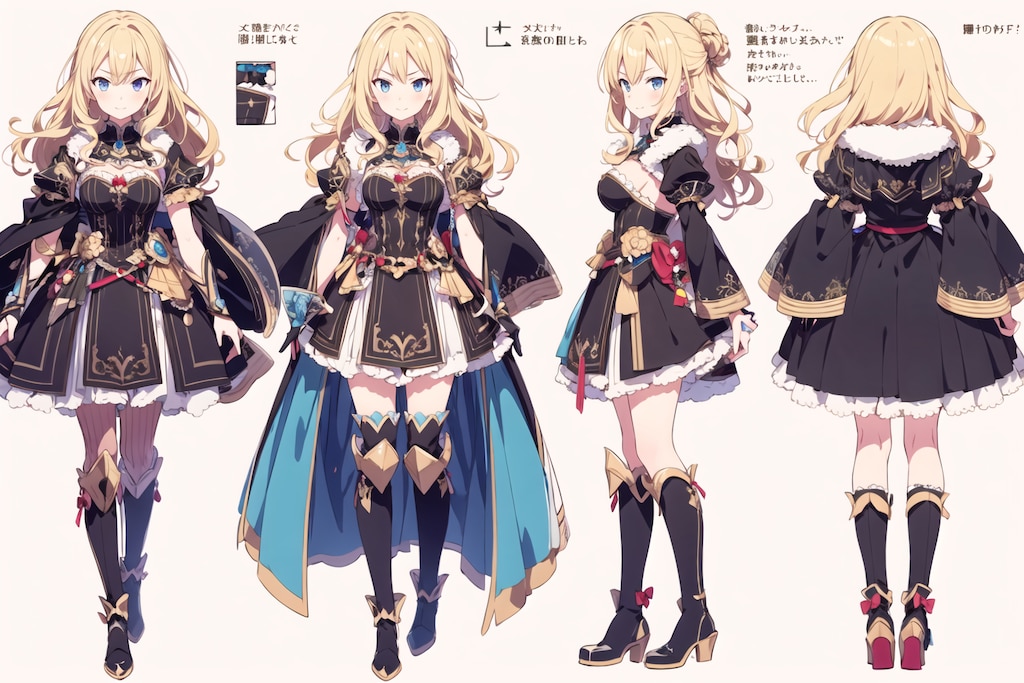 姫様デザイン画