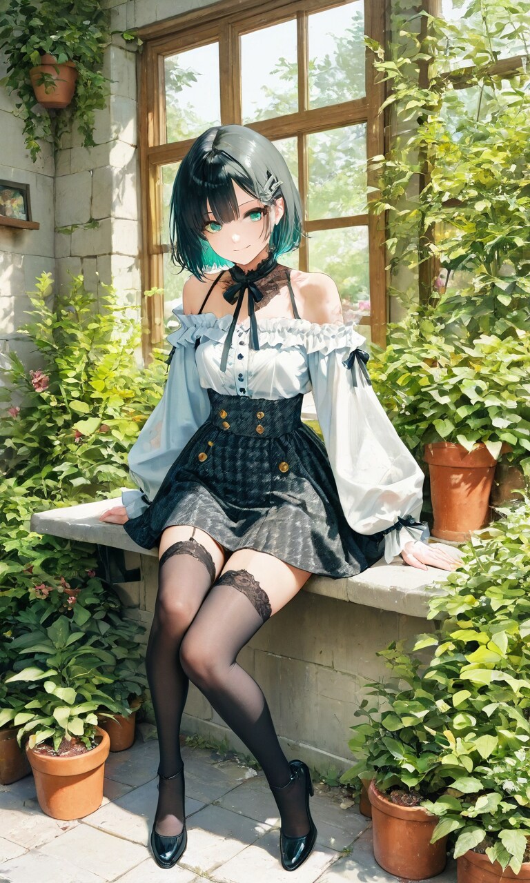 植物のある部屋 | の人気AIイラスト・グラビア