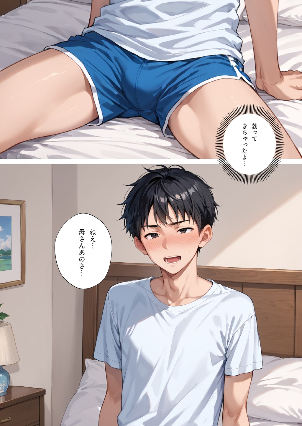 🌈制作中🌈 母と露天風呂付き客室のある温泉宿に行った話02