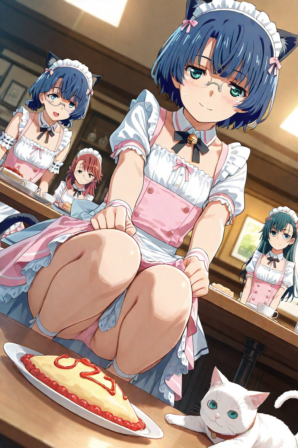 🐱猫耳カフェ☕過剰サービスの柑菜さん(*´ω｀*)ｶﾖｲﾏｽ