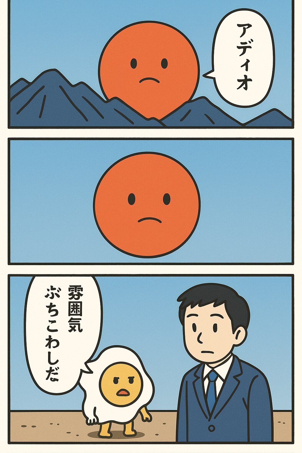 天気図でくにへかえるんだな