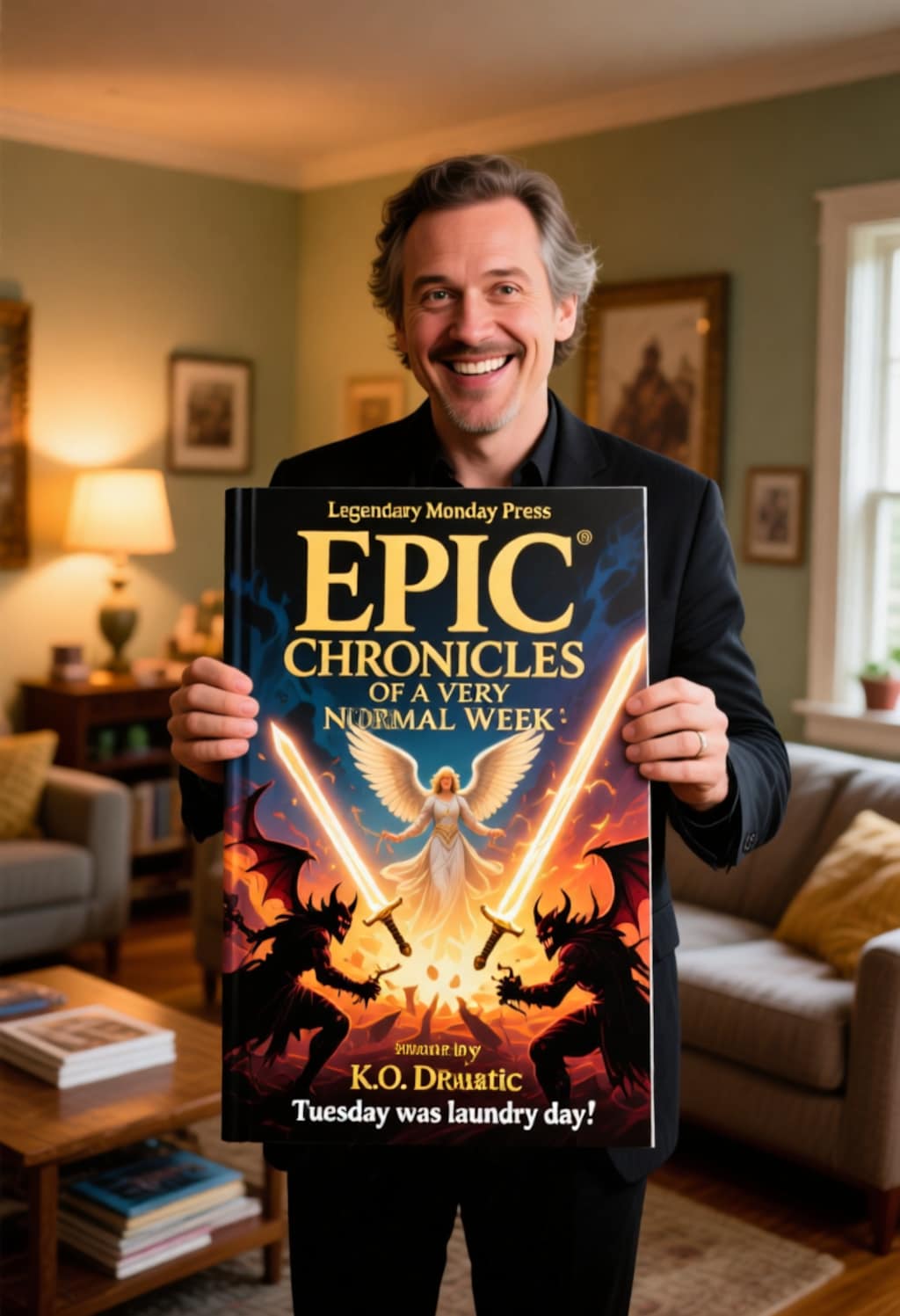 The cover is really cool, but the contents are just a diary.