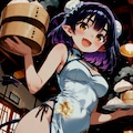 黒団子、白団子 2枚目