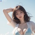 半袖フリル AI Pictures 418 4枚目