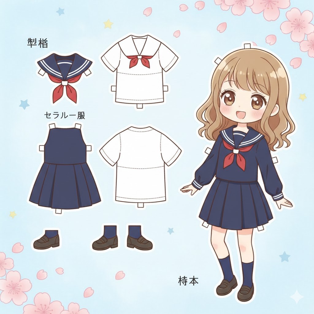 着せ替え人形 | の人気AIイラスト・グラビア