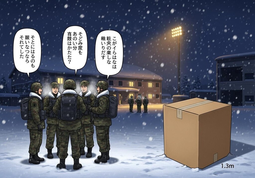 今日は雪国の兵士を喋らせてみた