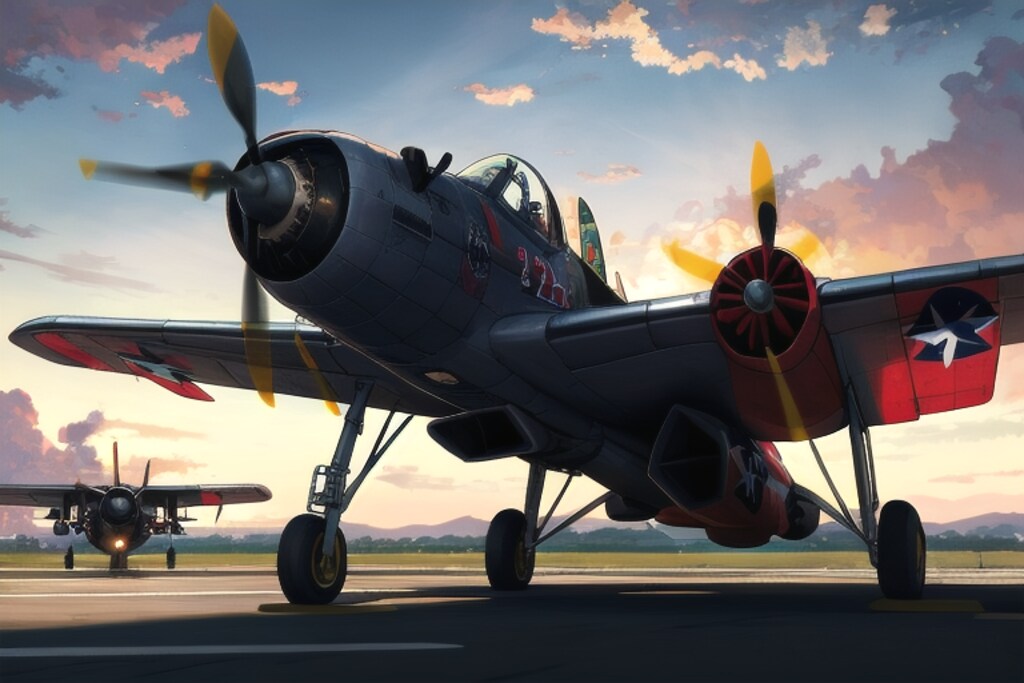 架空　謎の試作戦闘機(大戦中)