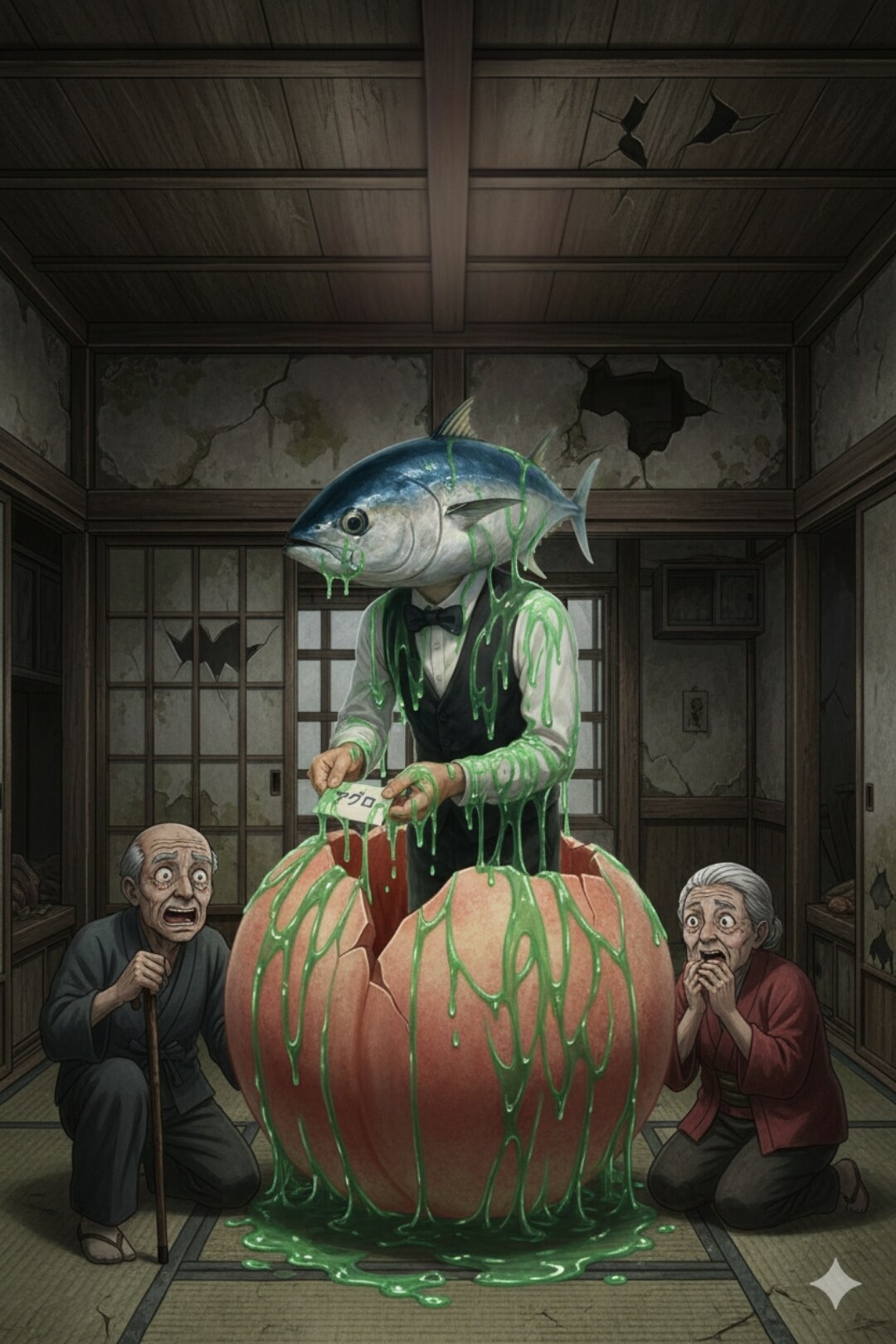 【24hホラー？なアグロさん】No.09 | の人気AIイラスト・グラビア